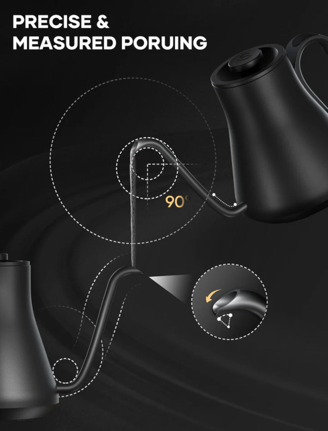 Cocinare FLOW M9 Master Gooseneck Kettle