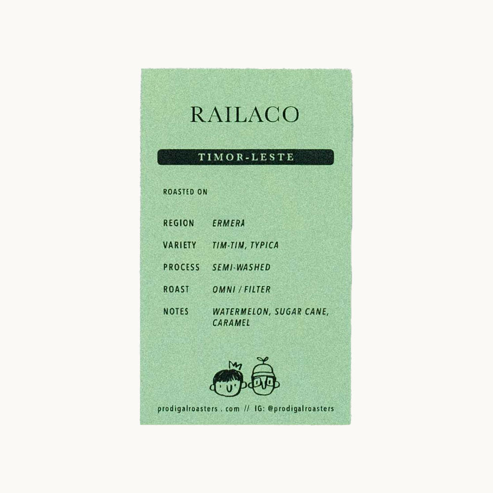 Timor-Leste Ermera Railaco Semi Washed