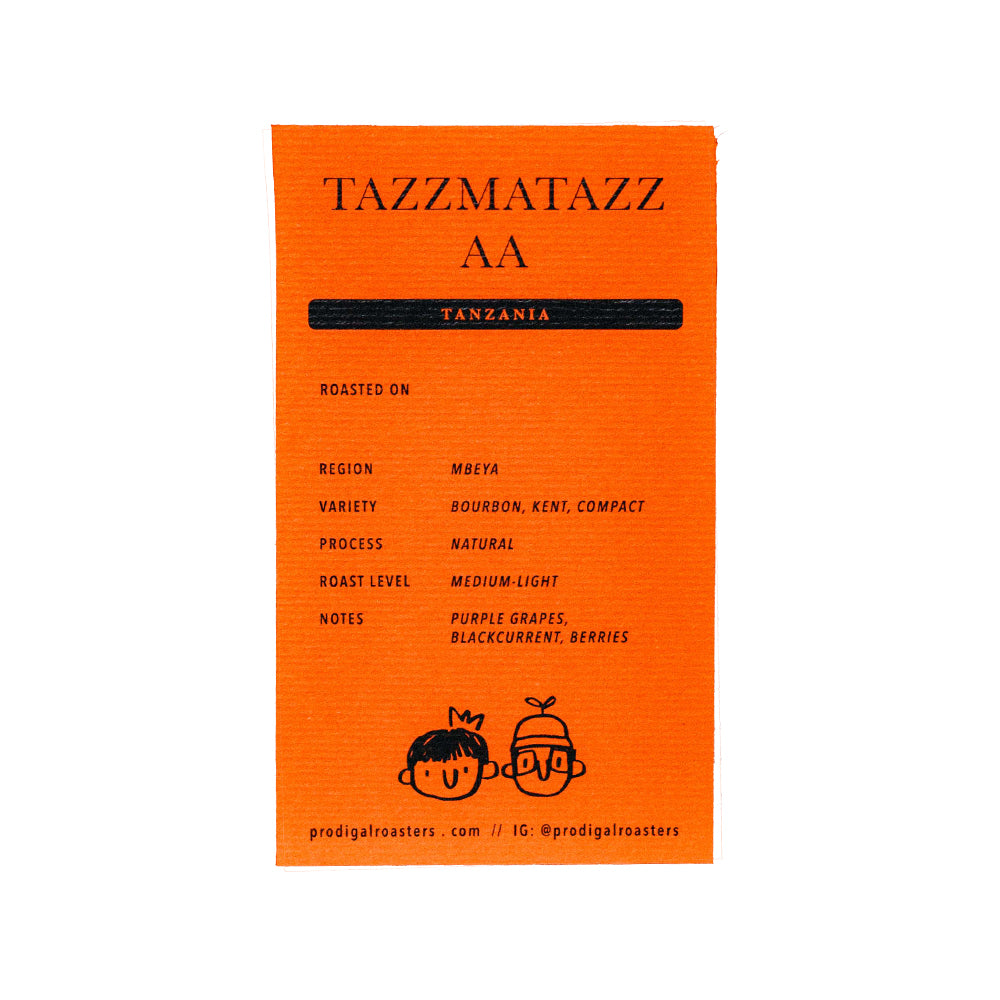 Tanzania Tazzmatazz AA